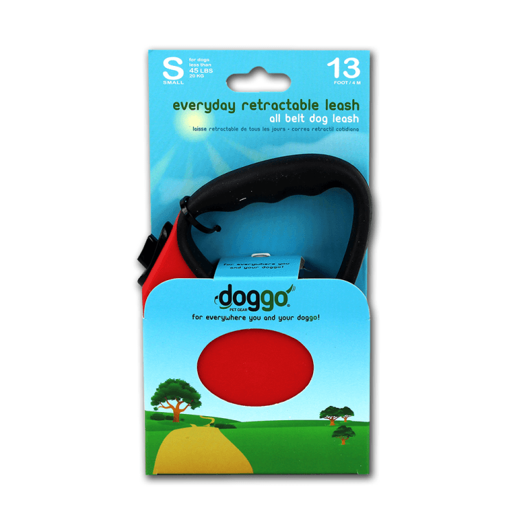 alcott-Doggo everyday retractable leash 4m, S, red.png