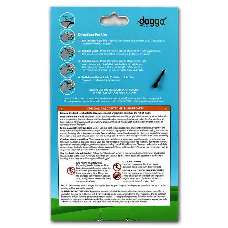 alcott-Doggo everyday retractable leash 5m, L, pink1.png