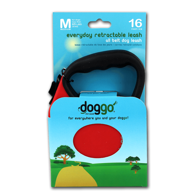 alcott-Doggo everyday retractable leash 5m, M, red.png