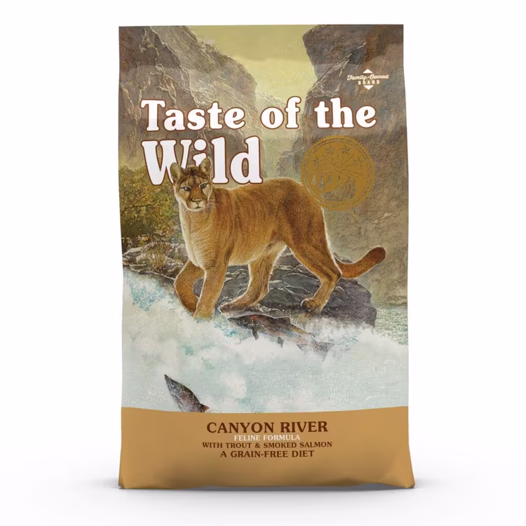 Taste of the Wild Canyon River Feline Recipe Trout & Smoked Salmon.avif