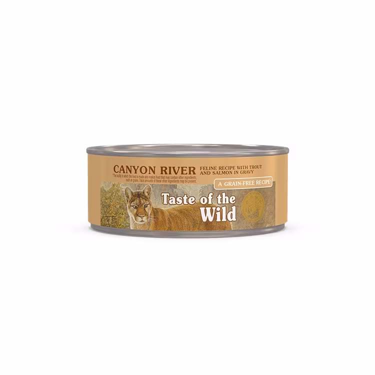Taste of the Wild Canyon River Feline Formula in Gravy.avif