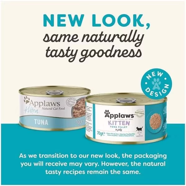 Applaws Tuna Wet Kitten Food 70g Tin1.avif