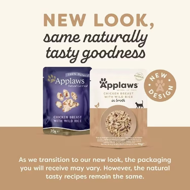 Applaws Chicken with Wild Rice in Broth Wet Cat Food 70g Pouch1.avif