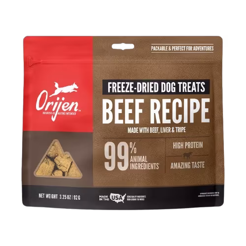 Orijen Beef Recipe Freeze-Dried Dog Treats.avif