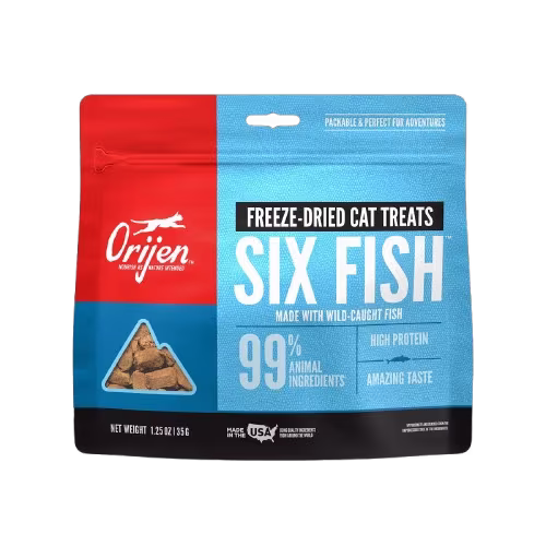 Orijen Six Fish Freeze-Dried Cat Treats.avif