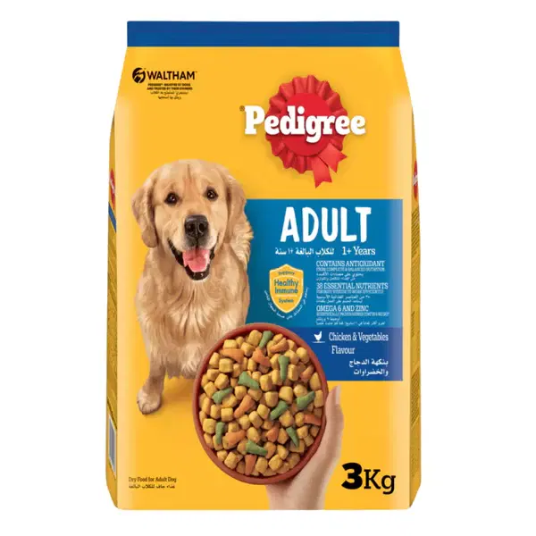 Pedigree Chicken & Vegetables Adult Dry Dog Food.webp
