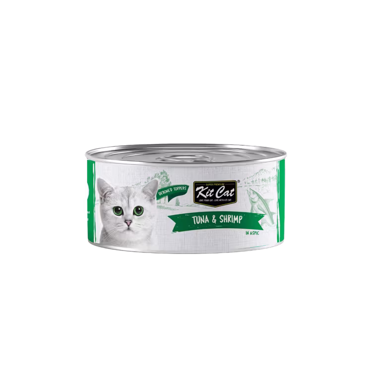 Kit Cat Deboned Tuna & Shrimp Toppers Wet Cat Food 80g.avif