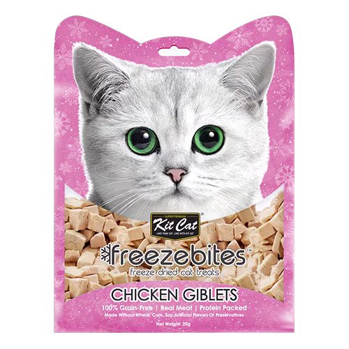 Kit Cat Freezebites Dried Chicken Giblets Cat Treats 20g.avif