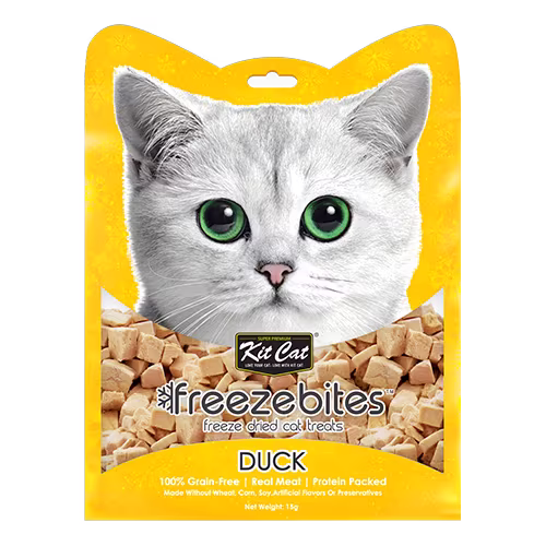 Kit Cat Freezebites Dried Duck Cat Treats 15g.avif